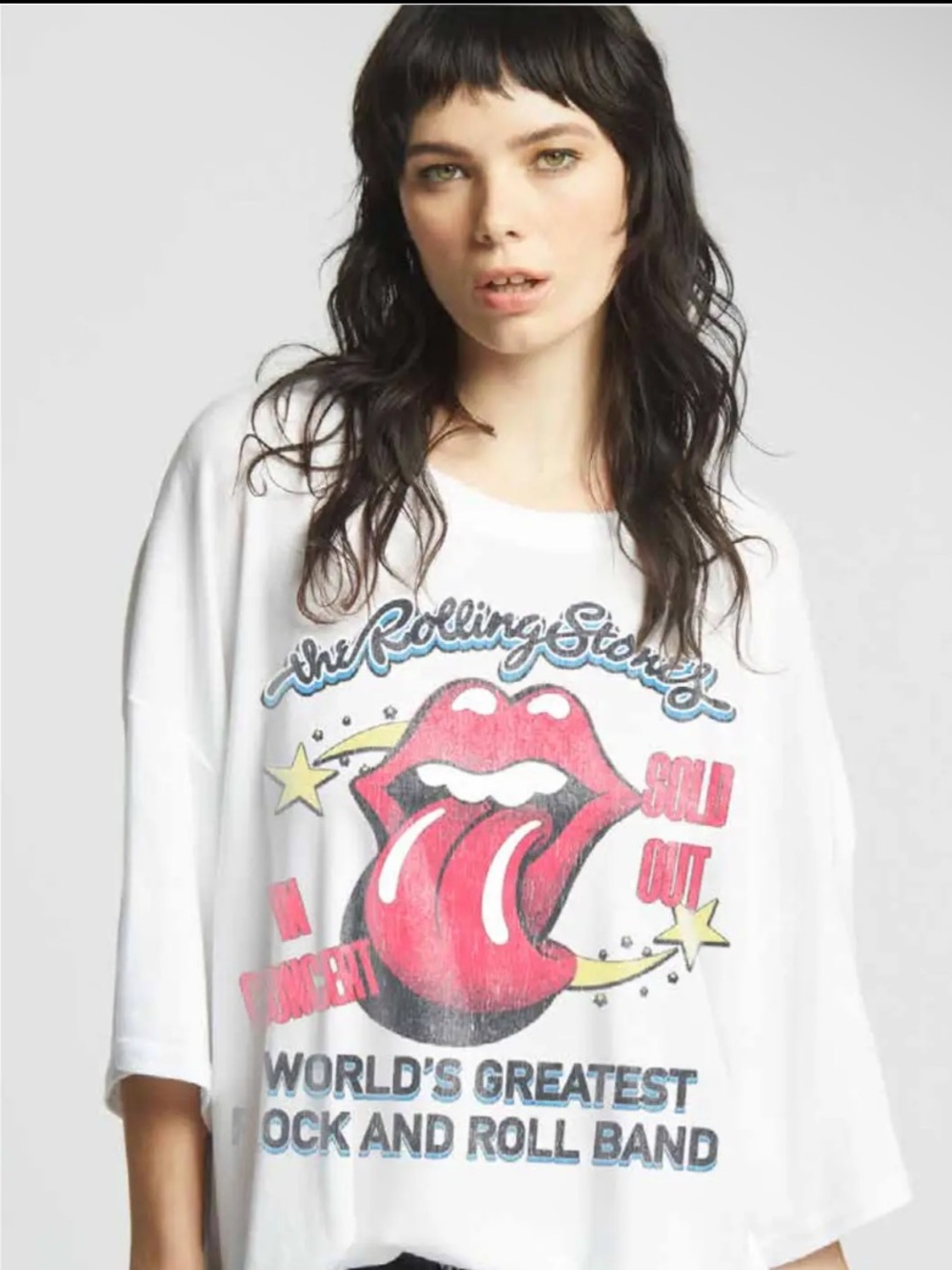 UNRELEASED The Rolling Stones One Size Tee RECYCLED KARMA